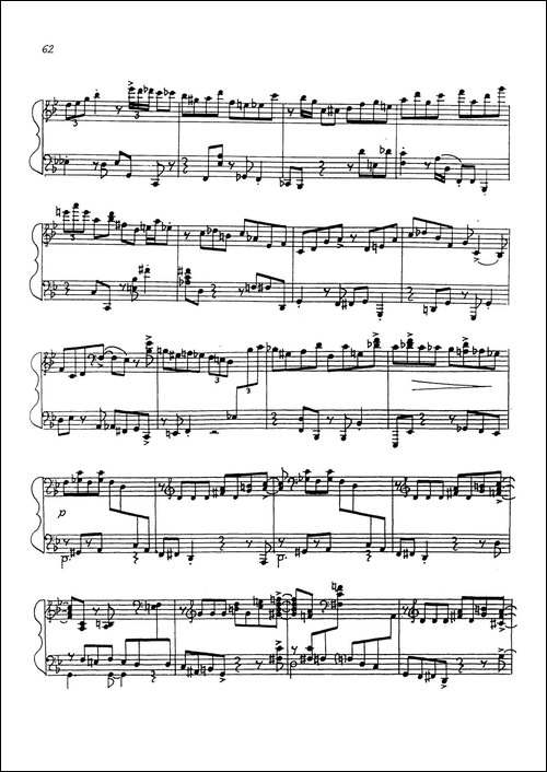 24 Preludes Op.53-24首前奏曲·XXⅡ-钢琴谱