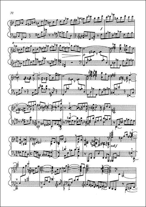 24 Preludes Op.53-24首前奏曲·XXⅣ-钢琴谱