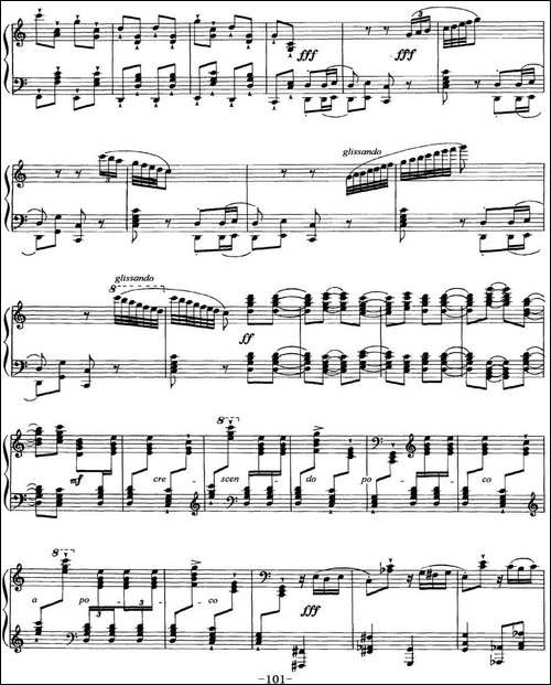 柴可夫斯基18首钢琴小品Op.72-18.Scene dansante-invitation au trepak-钢琴谱