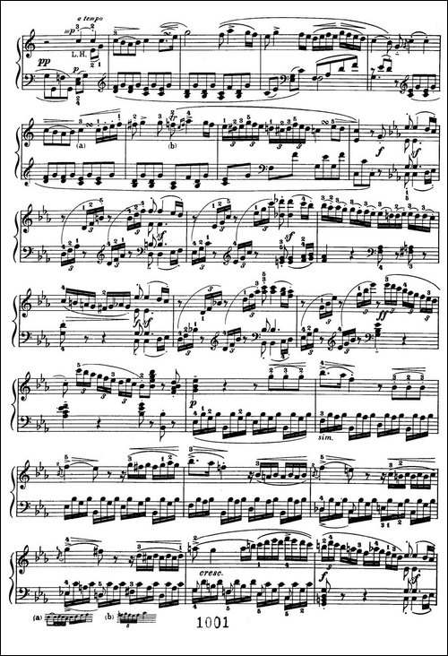 Two Rondos Op.51 No.1-2首回旋曲·1、C大调-钢琴谱