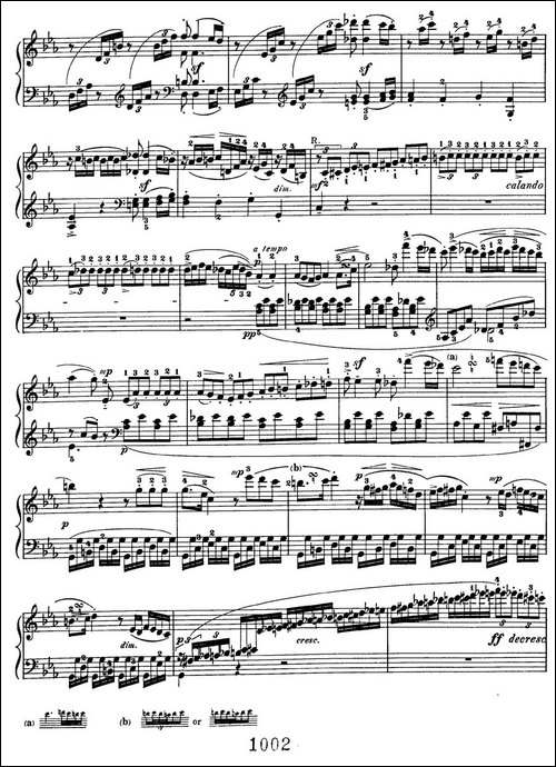 Two Rondos Op.51 No.1-2首回旋曲·1、C大调-钢琴谱