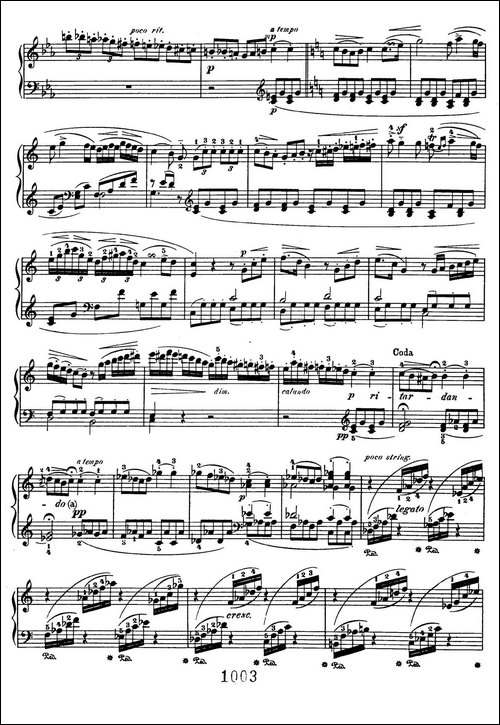 Two Rondos Op.51 No.1-2首回旋曲·1、C大调-钢琴谱