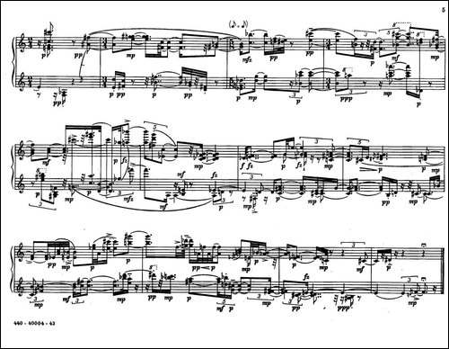 12 Etudes for Piano-博尔科姆12首钢琴练习曲·1-钢琴谱
