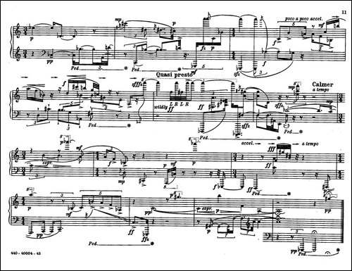 12 Etudes for Piano-博尔科姆12首钢琴练习曲·4-钢琴谱