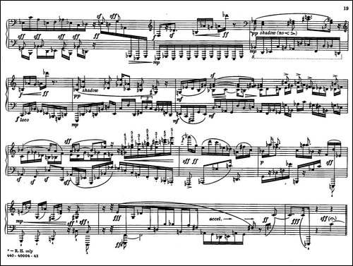 12 Etudes for Piano-博尔科姆12首钢琴练习曲·7-钢琴谱