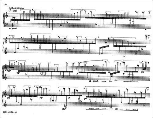 12 Etudes for Piano-博尔科姆12首钢琴练习曲·7-钢琴谱