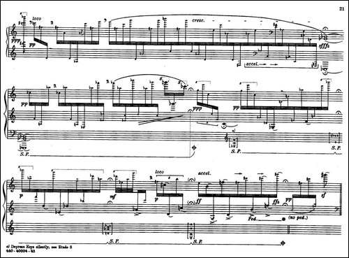 12 Etudes for Piano-博尔科姆12首钢琴练习曲·7-钢琴谱