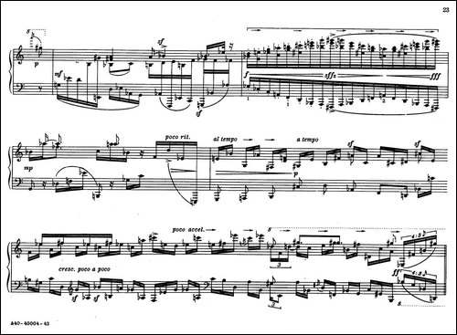 12 Etudes for Piano-博尔科姆12首钢琴练习曲·7-钢琴谱