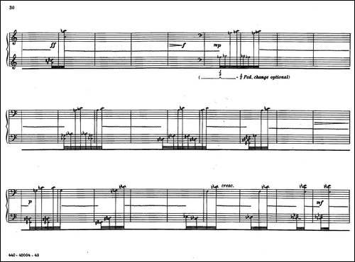 12 Etudes for Piano-博尔科姆12首钢琴练习曲·9-钢琴谱