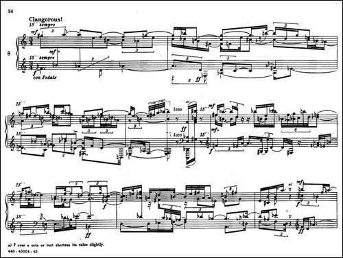 12 Etudes for Piano-博尔科姆12首钢琴练习曲·10-钢琴谱