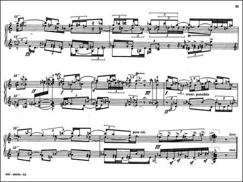 12 Etudes for Piano-博尔科姆12首钢琴练习曲·10-钢琴谱