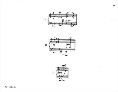 12 Etudes for Piano-博尔科姆12首钢琴练习曲·10-钢琴谱