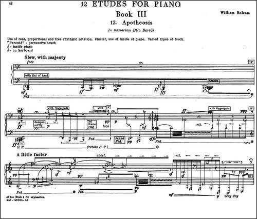 12 Etudes for Piano-博尔科姆12首钢琴练习曲·12-钢琴谱