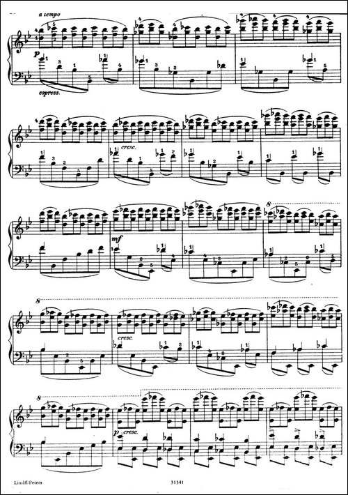 Ballade in c-sharp Minor Op.42-升c小调叙事曲-钢琴谱