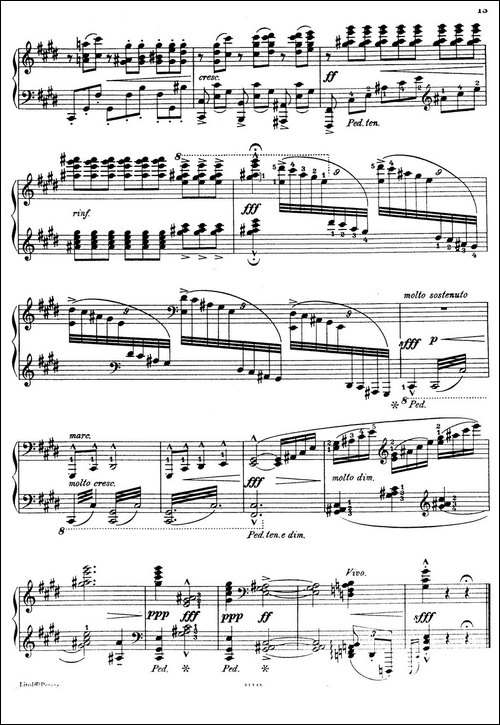 Ballade in c-sharp Minor Op.42-升c小调叙事曲-钢琴谱