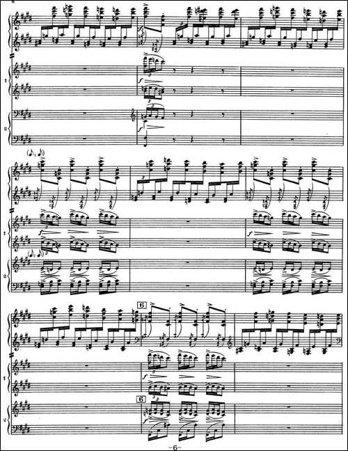 Nights in the Gardens of Spain 西班牙花园之夜 双钢琴版-Ⅰ-En el Gener-钢琴谱