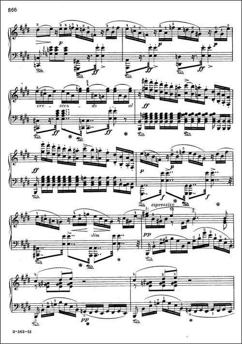 Rondo Capriccioso Op.14-随想回旋曲-钢琴谱