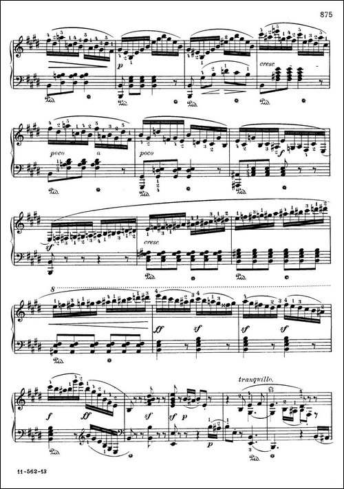 Rondo Capriccioso Op.14-随想回旋曲-钢琴谱