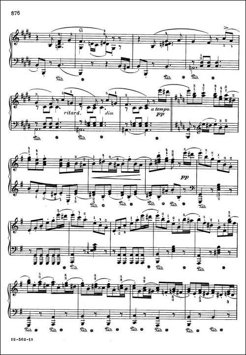 Rondo Capriccioso Op.14-随想回旋曲-钢琴谱
