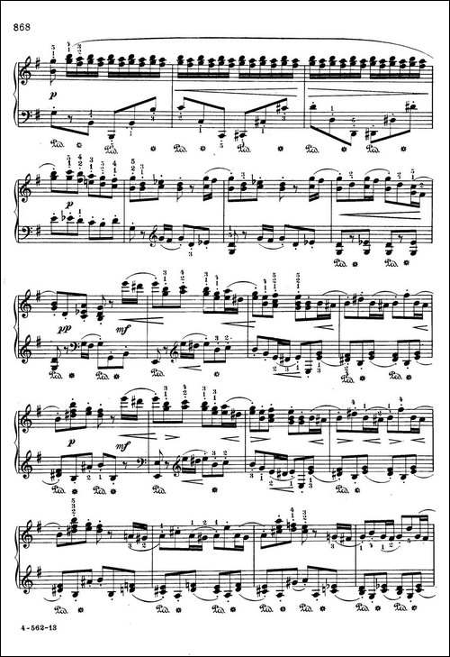 Rondo Capriccioso Op.14-随想回旋曲-钢琴谱