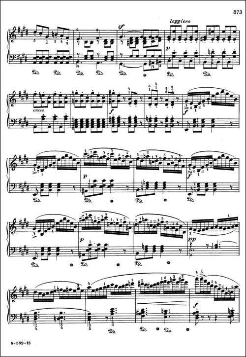 Rondo Capriccioso Op.14-随想回旋曲-钢琴谱