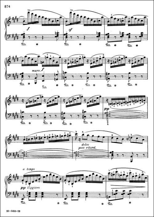 Rondo Capriccioso Op.14-随想回旋曲-钢琴谱