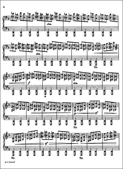 Toccata No.1 Op.1-第一托卡塔-钢琴谱