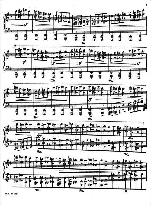 Toccata No.1 Op.1-第一托卡塔-钢琴谱