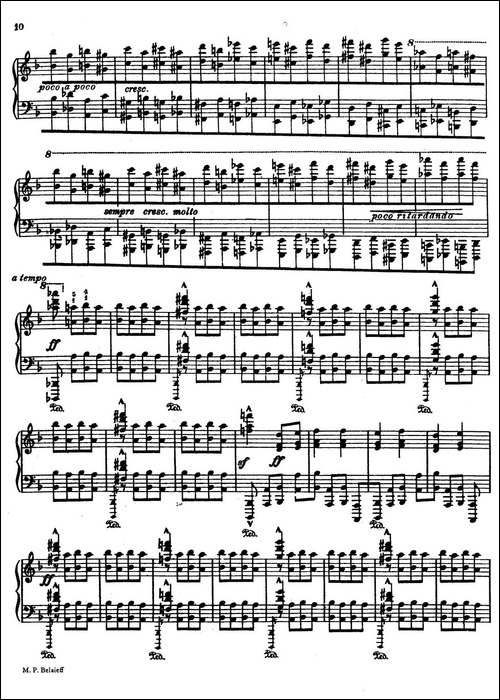 Toccata No.1 Op.1-第一托卡塔-钢琴谱