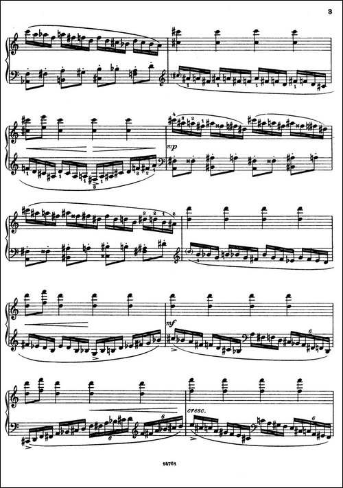 Toccata No.2 Op.20-第二托卡塔-钢琴谱