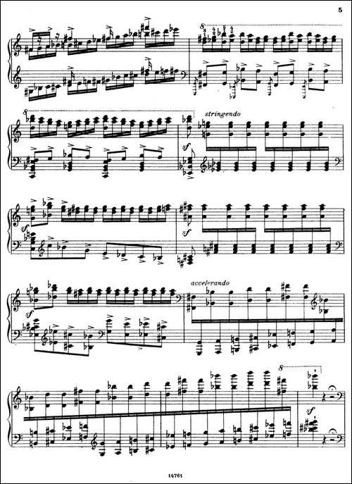 Toccata No.2 Op.20-第二托卡塔-钢琴谱