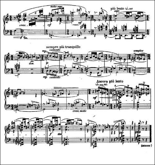 8 Improvisations Op.20-8首匈牙利民歌即兴曲·Ⅲ-钢琴谱