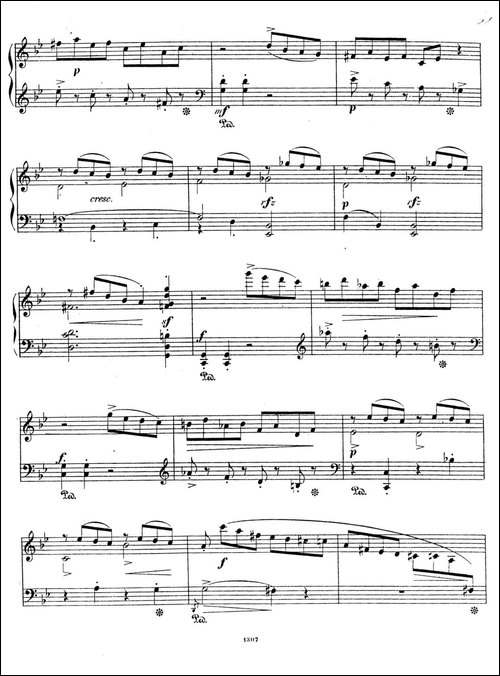Legenden Op.18-9首传奇·Ⅲ-钢琴谱