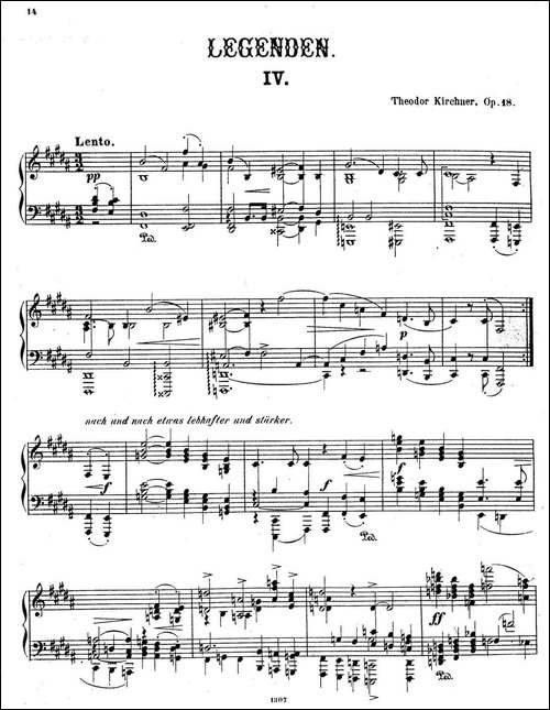 Legenden Op.18-9首传奇·Ⅳ-钢琴谱