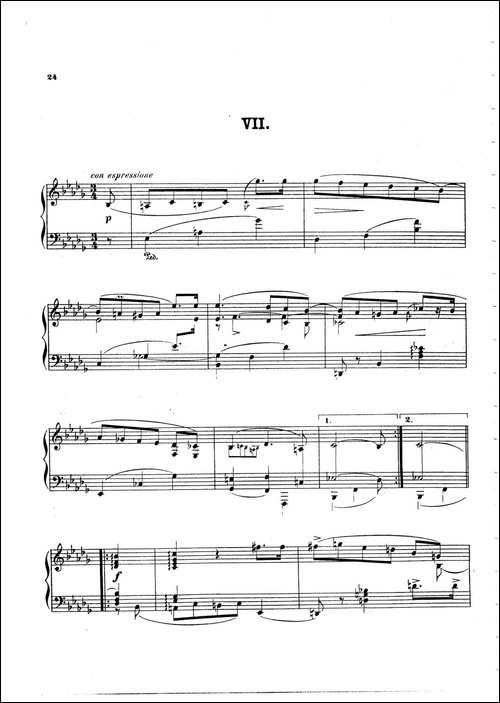 Legenden Op.18-9首传奇·Ⅵ-钢琴谱