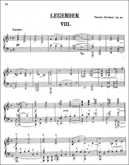 Legenden Op.18-9首传奇·Ⅷ-钢琴谱