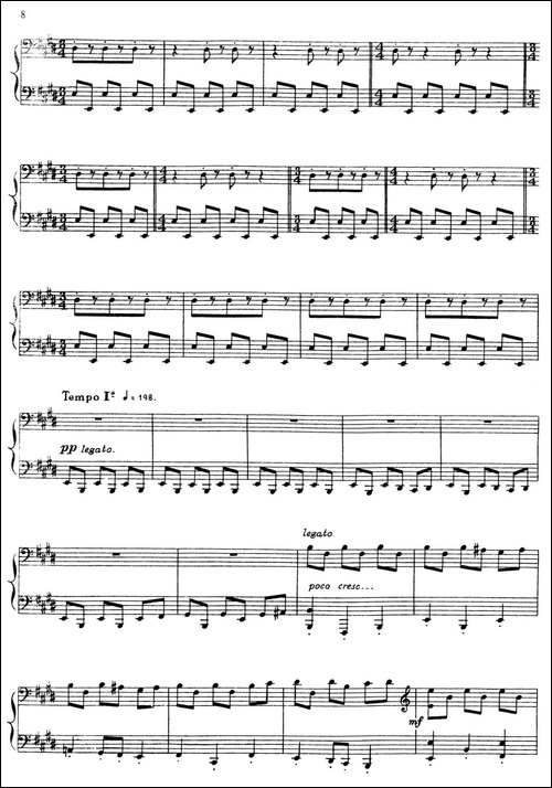 5首卡斯蒂利亚奏鸣曲-Toccata a modo de pregon-钢琴谱