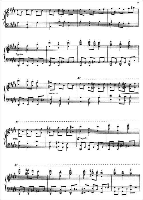 5首卡斯蒂利亚奏鸣曲-Toccata a modo de pregon-钢琴谱