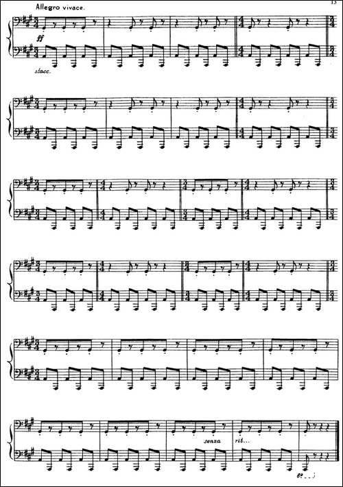 5首卡斯蒂利亚奏鸣曲-Toccata a modo de pregon-钢琴谱