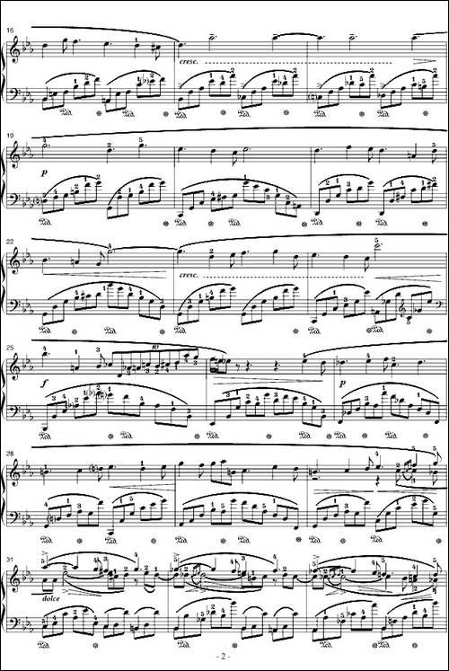 降E大调夜曲-Op.55-2-钢琴谱