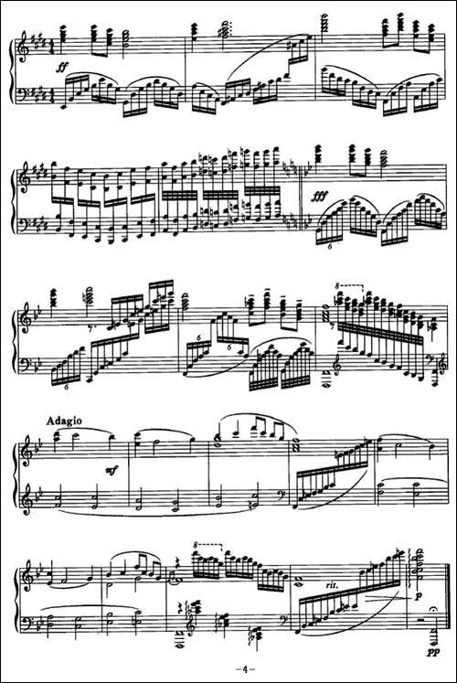 信天游-于学友作曲版-钢琴谱
