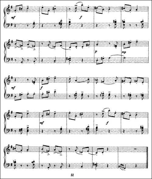 儿童幻想组曲 1、会说话的木偶人-钢琴谱