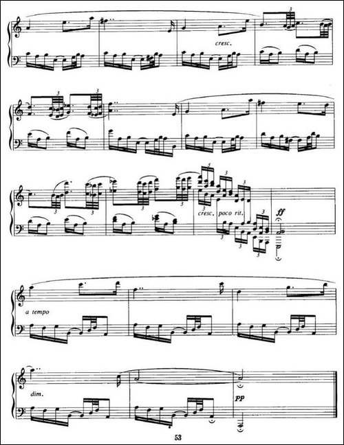 儿童幻想组曲 2、巫婆与公主-钢琴谱