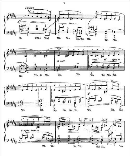 肖邦《练习曲》Fr.Chopin Op.25 No10-钢琴谱