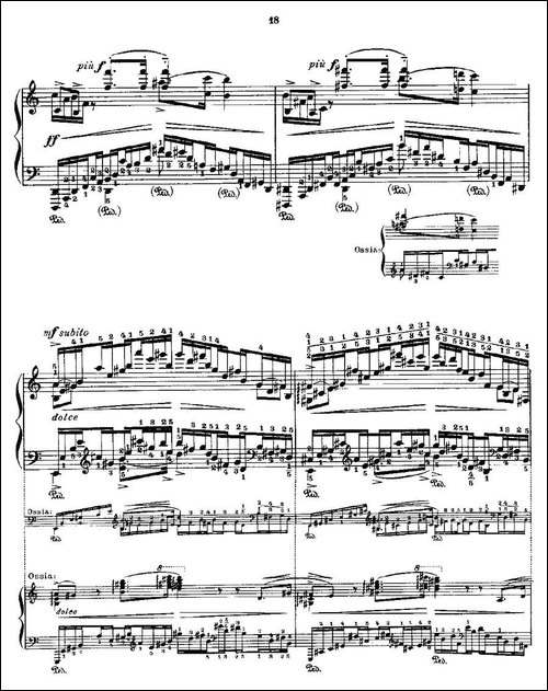 肖邦《练习曲》Fr.Chopin Op.25 No11-钢琴谱