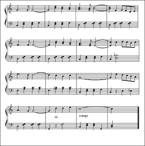 我美丽的那不勒斯-流行钢琴曲-钢琴谱