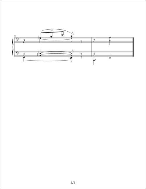肖斯塔科维奇—前奏曲-2：a小调-钢琴谱