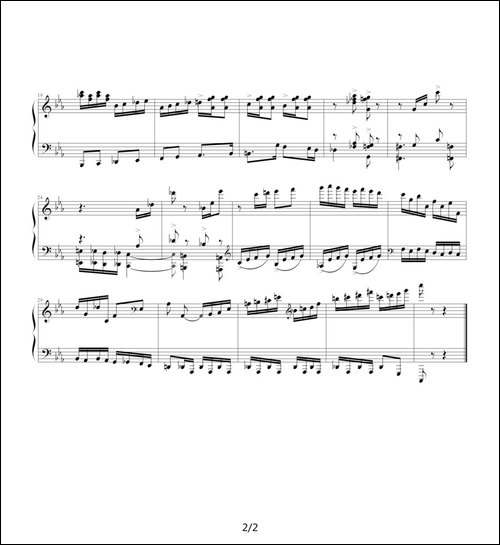 肖斯塔科维奇—前奏曲-20：c小调-钢琴谱