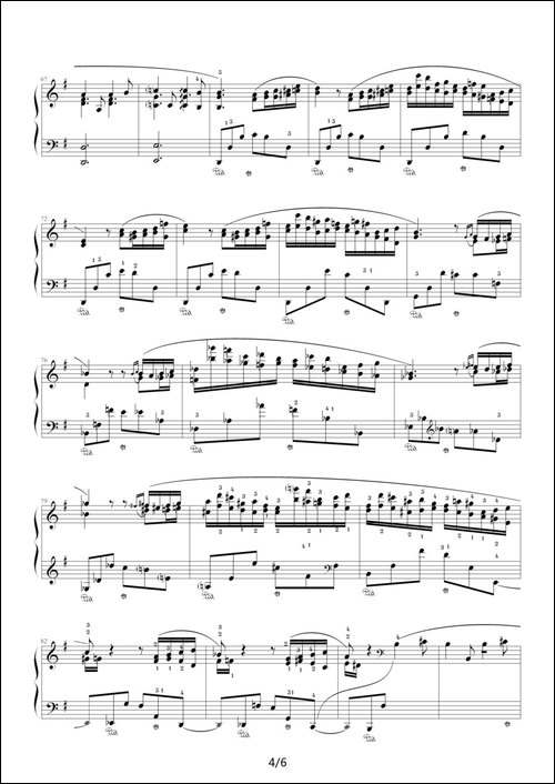G大调夜曲，Op.37,No.2-肖邦第12号夜曲-钢琴谱