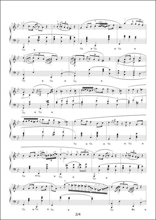G小调夜曲，Op.37,No.1-肖邦第11号夜曲-钢琴谱